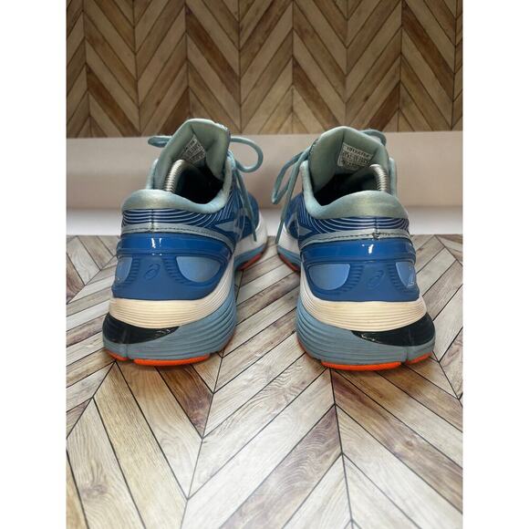 Asics Performance Gel-Nimbus 21 Mesh Running Sneakers Shoes Blue Women's Size 11 - Picture 7 of 11